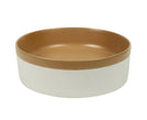 CLAYA Terra Matte Brown and Matte White Basin