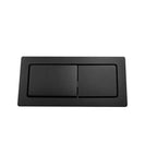 Matt Black Square Press Toilet Button