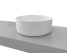 Diamond Round Above counter art basins 360*360*125mm