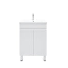 BIANCA 600mm PVC Vanity on Legs or Kickboard