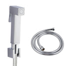 Aquaperla Square Brass Toilet Bidet Spray Kit with Stainless Steel Hose (Multi Color)