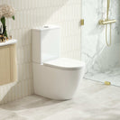 Diana Tornado Rimless Back-to-Wall Toilet Suite - Silent Vortex Flush