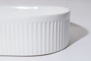 Pill-Shaped Fluted Above Counter Basin