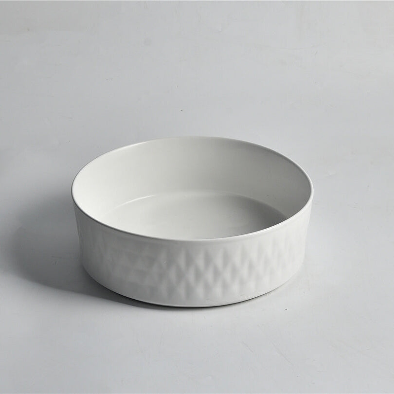 Diamond Round Above counter art basins 360*360*125mm