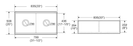 Fireclay Butler Workstation Sink 835*508*254mm