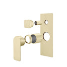 VOG Solid Brass Bath/Shower Wall Mixer with Diverter Wall Mounted