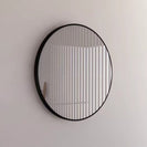 600mm Bathroom Round Framed Mirror Wall Mounted Black/Brushed Nickel/Gold