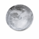 Moon-40 400mm Round Matt Ceramic Basin – Stone Look Finish