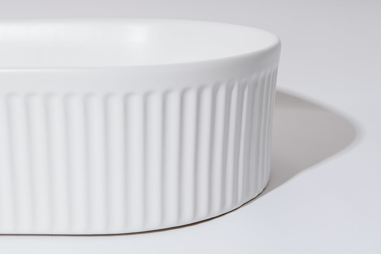 Fluted basins