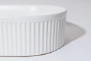Pill-Shaped Fluted Above Counter Basin