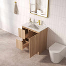 Rita 750mm L/R Freestanding Bathroom Vanity Cabinet in Elegant Oak