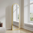 Saga 500×1600mm Freestanding LED Arch Mirror （ Multi Colour)