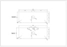 Elva 1200mm Wall-Hung Cabinet - Natural Oak