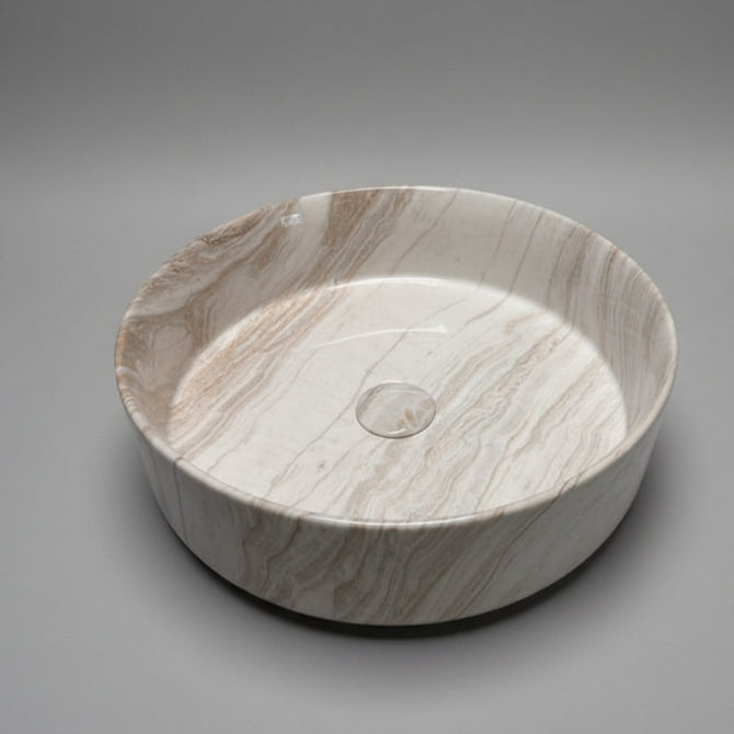 Terra-40 Above Counter Basin Gloss Stone Marble
