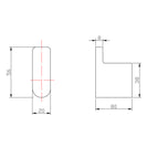 VOG Series - Robe Hooks  (Multi Color)