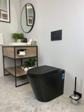 Zara Matt Black Floor Pan