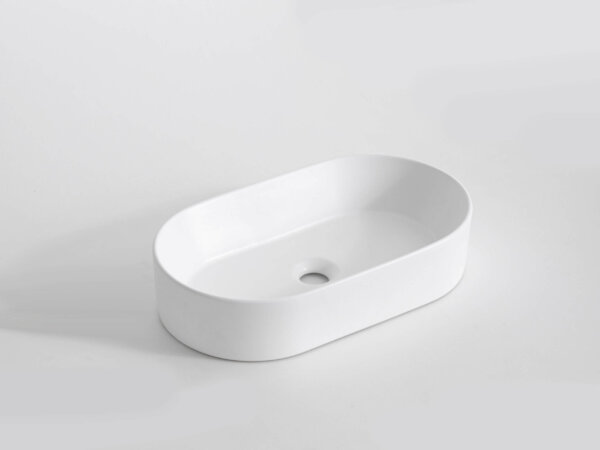 Pill shaped Above counter basins 525*300*115mm