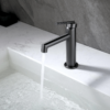 CADDENCE Brushed Gunmetal Grey Basin Mixer