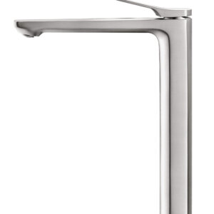 RUSHY Brushed Nickel Tall Basin Mixer