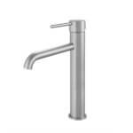 Brushed Nickel Tall Basin Mixers +$141