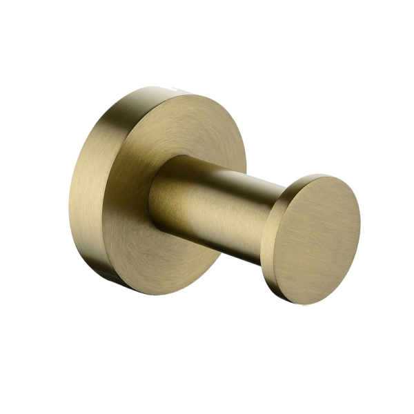 LUCID PIN Series Robe Hook-Brushed Gold